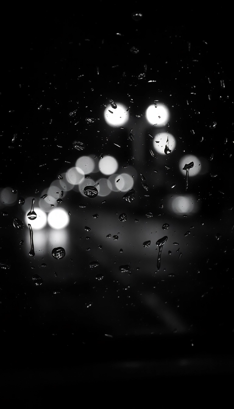 Best AI Night Car Rain Phone Gorgeous Background